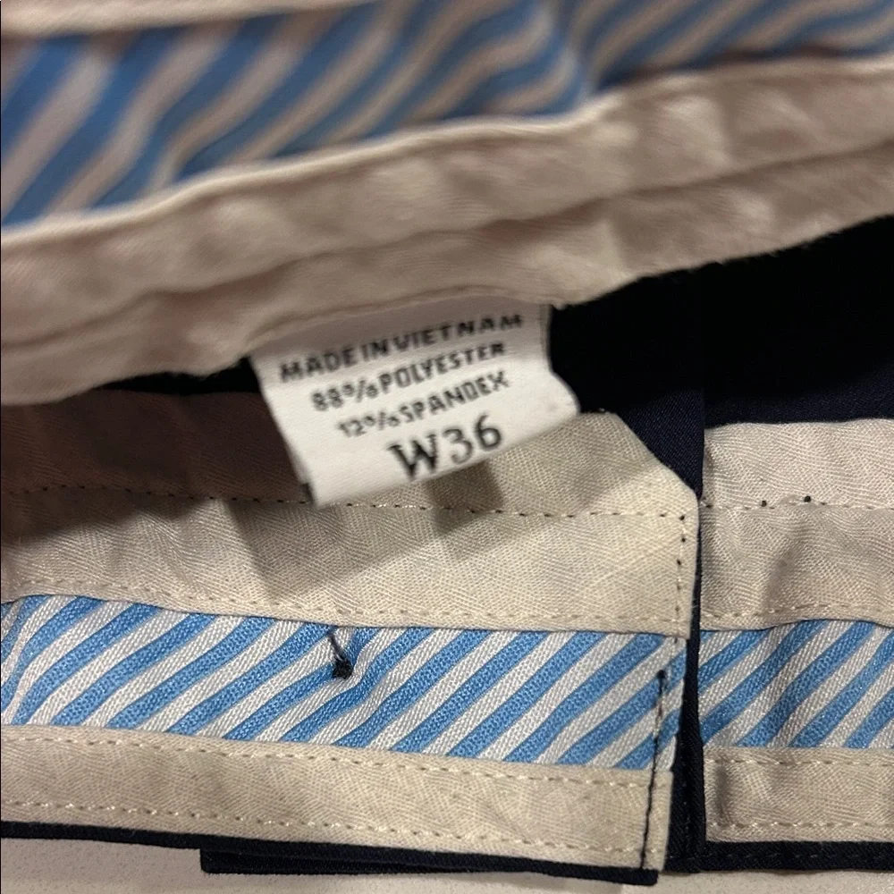 Men's Footjoy Navy Golf Shorts - Picture 4 of 4